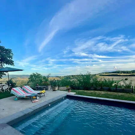 Grande Maison Familiale, Vue Incroyable Et Piscine * Saint-Babel